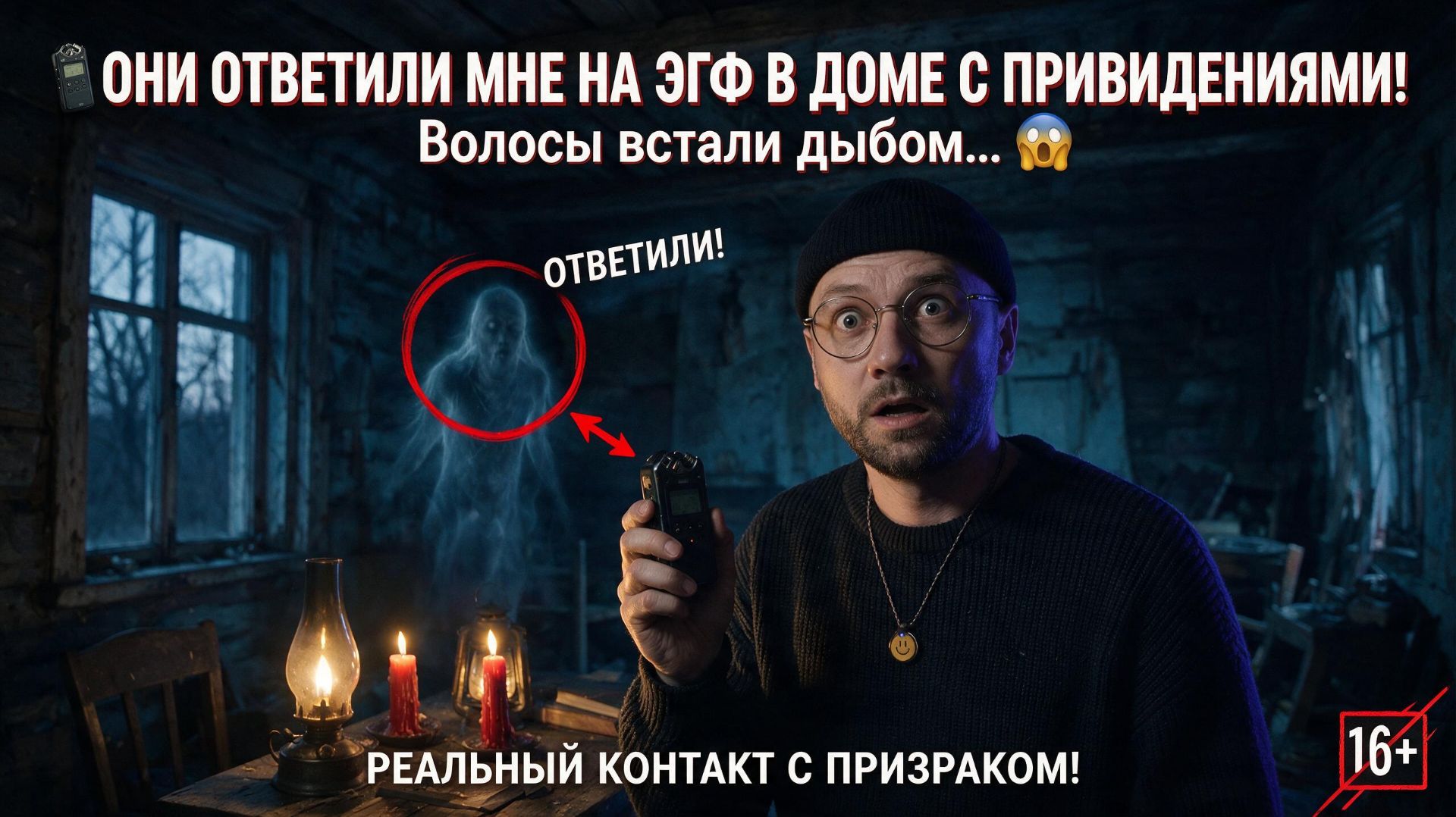 ОНИ ОТВЕТИЛИ МНЕ НА ЭГФ В ДОМЕ С ПРИВИДЕНИЯМИ! Волосы встали дыбом... 😱