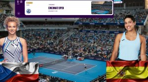16/08/26 ⏰22:00 Катерина Синякова - Джессика Бузас Манейро/🏆WTA1000 🇺🇸Цинциннати. 2-й круг