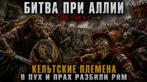 Битва при Аллии (390 г. до н.э.) — Кельтские племена в пух и прах разбили рим