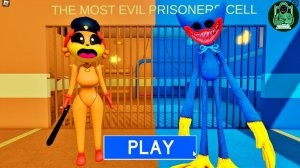 ДОГДЕЙ ПРОТИВ БЕГСТВА ХАГГИ-ВУГГИ БАРРИ ИЗ ТЮРЬМЫ! Полный игровой процесс OBBY #roblox