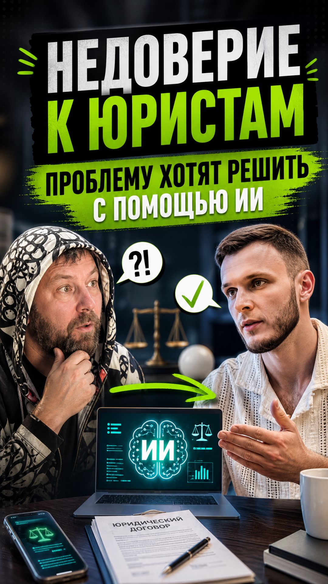Недоверие к юристам - проблему хотят решить с помощью ИИ