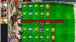 PvZ 10 уровень