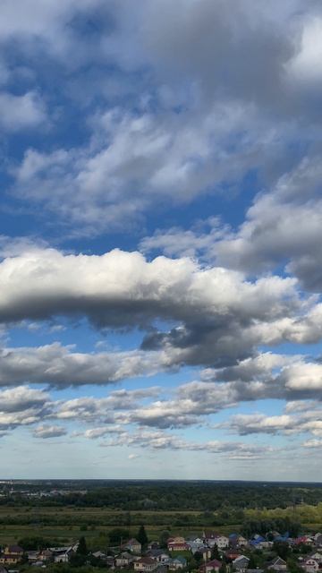 Облака🌥️как вата ☁️
