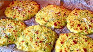КАБАЧКОВЫЕ ЛЕПЁШКИ В ДУХОВКЕ👍 ХРУСТЯЩИЕ, НЕЖНЫЕ, ВКУСНЕЕ ПИЦЦЫ !!!