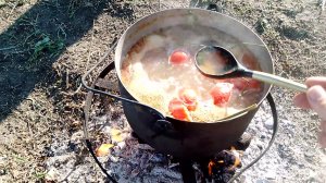 Уха из зеркального карпа и судака