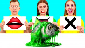 Откуси Лизни или Ничего Челлендж # Смешные Челленджи с Едой от Fun Challenge