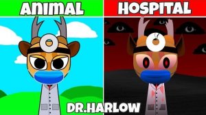 СОЗДАНИЕ ДОКТОРА ХАРЛОУ ИЗ ANIMAL HOSPITAL В СПРУНКИ