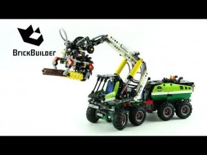 LEGO TECHNIC 42080 Лесной комбайн: Быстрая сборка для коллекционеров - Коллекция Technic (10/14)