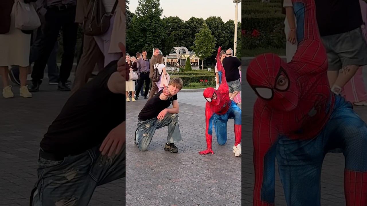 Acrobat Vs. Spider-Man  #spiderman