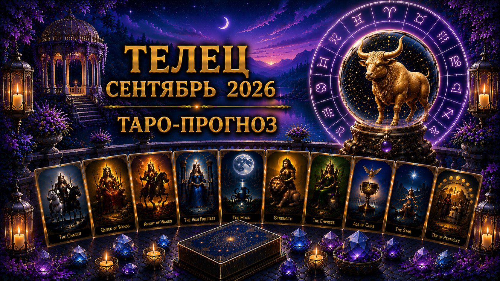 Телец ♉ Таро прогноз на сентябрь 2026 года