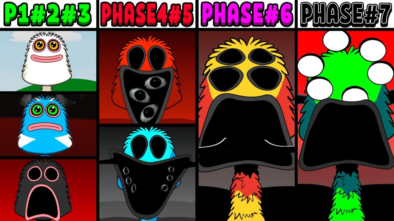 INCREDIBOX SPRUNKI: ВСЕ ФАЗЫ ОС MAMMOTT 🦣 — С 1 ПО 7! 🚀🌀