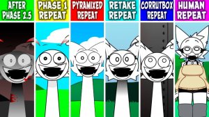 INCREDIBOX SPRUNKI: PHASE 2.5 DEFINITIVE ⚡ НО ВСЕ — ФАЗА1, PYRAMIX, RETAKE, CORRUTBOX, HUMAN! 🔄🔥