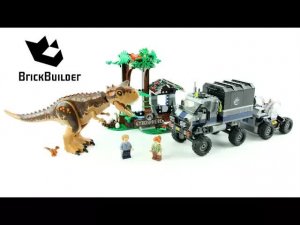 LEGO Jurassic World 75929 Побег от Карнотавра на гиросфере - Сборка LEGO