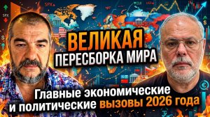 Великая пересборка мира: Главные экономические и политические вызовы 2026 года | Михаил Хазин