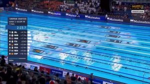 Чемпионат Европы.  Женская комплексная эстафета 4х100 метров💪