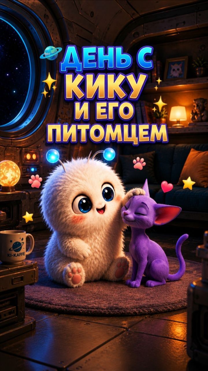 Как проходит день с любимым питомцем, если ты живёшь… в КОСМОСЕ?