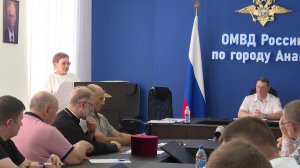 Комплексный подход и безопасность курорта: Общественный совет при ОМВД Анапы подвел итоги полугодия