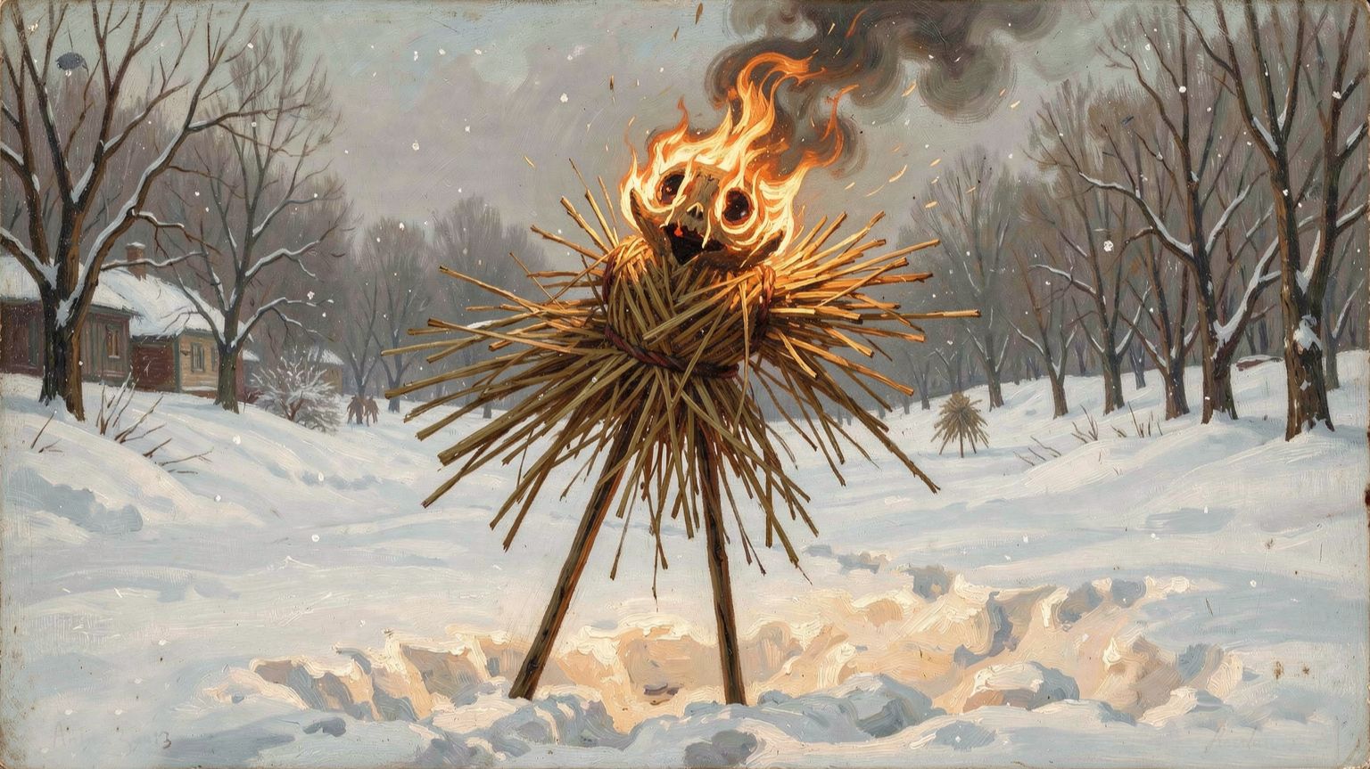 Февраль. Масленица