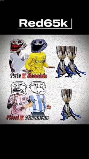 Pele и Ronaldo vs Messi Maradona