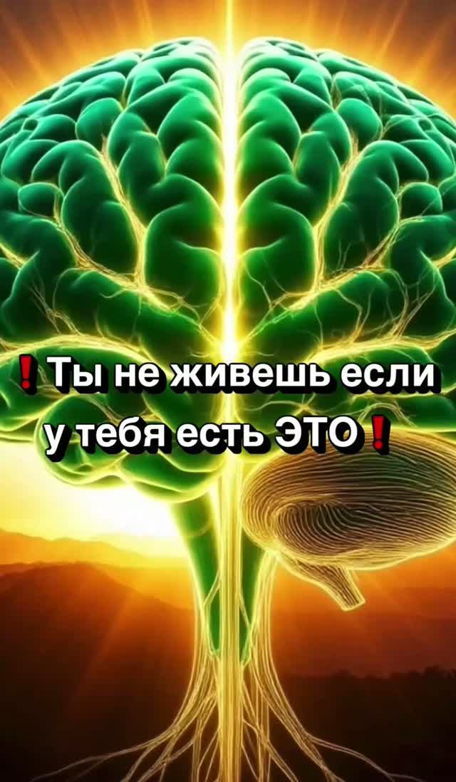❗️Ты не живешь если у тебя есть ЭТО❗️