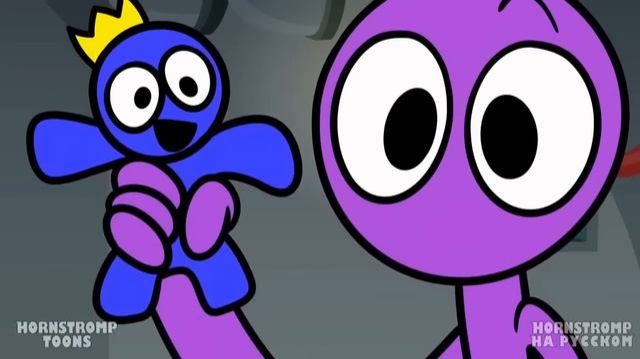 РАДУЖНЫЕ ДРУЗЬЯ ПРОТИВ СОНИКА.EXE!  FNFRainbow Friends - Анимации на русском
