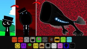 СПРУНКИ создаю SCP Пожиратель Бездны из Чёрного Спрунки Инкредибокс 😱 Мой ОС-мод