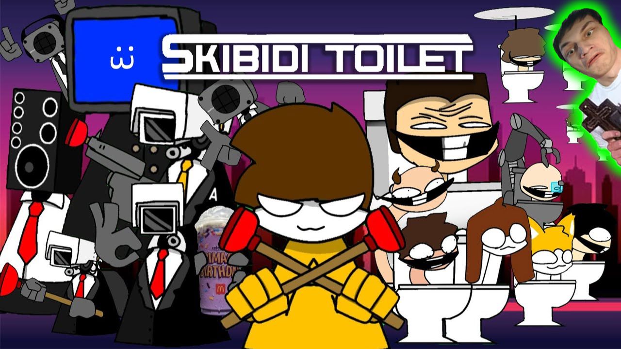 SKIBIDI TOILET ANGUBOT ( 1 - 2 ) - Реакция на ANGUBOT NA - Скибиди Туалет дафак бум разбор сюжет ! ?