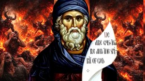 ПО МОЛИТВАМ СВЯТОГО ИОАННА ДАМАСКИНА,ГОСПОДЬ ПОКАЗАЛ ЕМУ ЕГО УЧЕНИКА ОБЪЯТОГО ПЛАМЕНЕМ ДО ШЕИ..