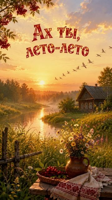Ах ты, лето-лето