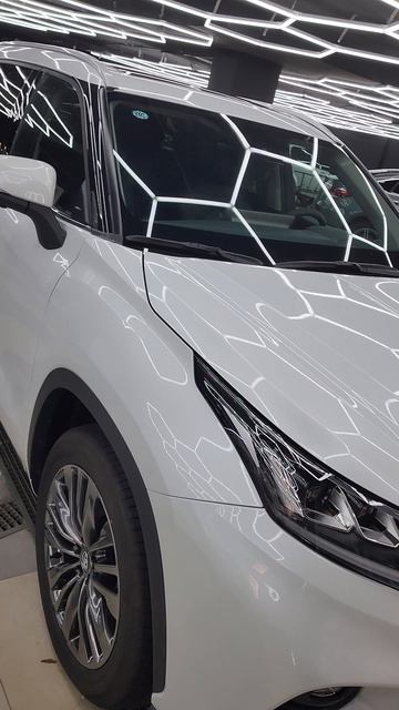 Toyota Highlander - бронирование зон риска полиуретановой пленкой