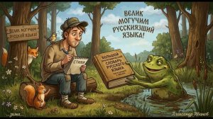 ...зима...  -  Велик могучим русский языка!
