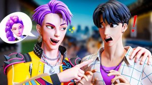 ЧТО СЛУЧИЛОСЬ С ДЖИНУ?! K-Pop Охотницы на Демонов: Huntrix анимация