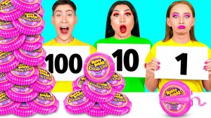 100 Слоев Еды Челлендж # Смешные Рецепты с Едой от Fun Challenge