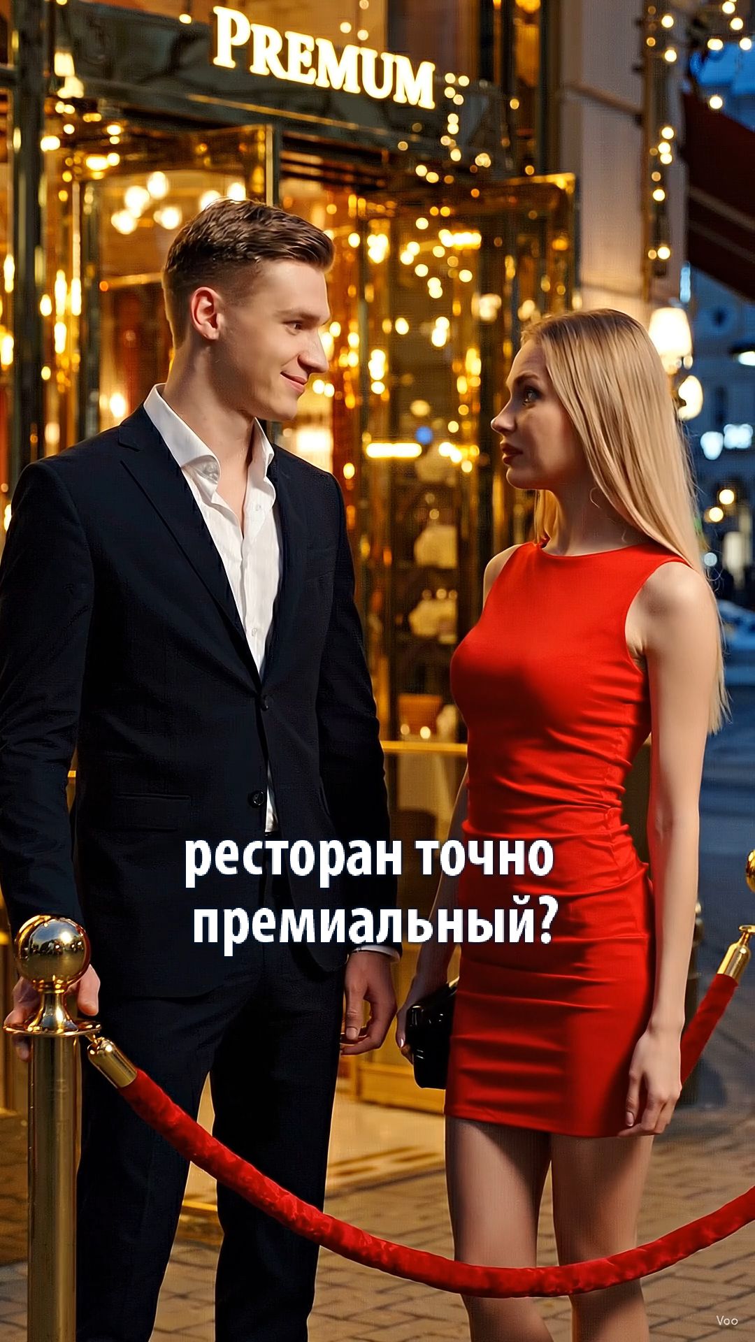 Он распознал её до заказа и она спалилась...