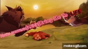 коты воители|КЛИП|Bring Me To LIFE|