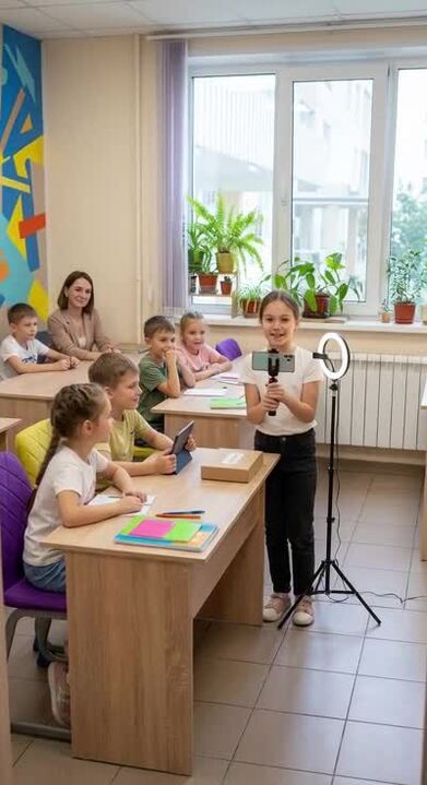Старт курса по блогингу: самопрезентация для юниоров
