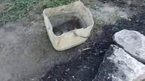 20,21 августа 2024г.Мой дом.Погреб,дорожка и стенка из камня.