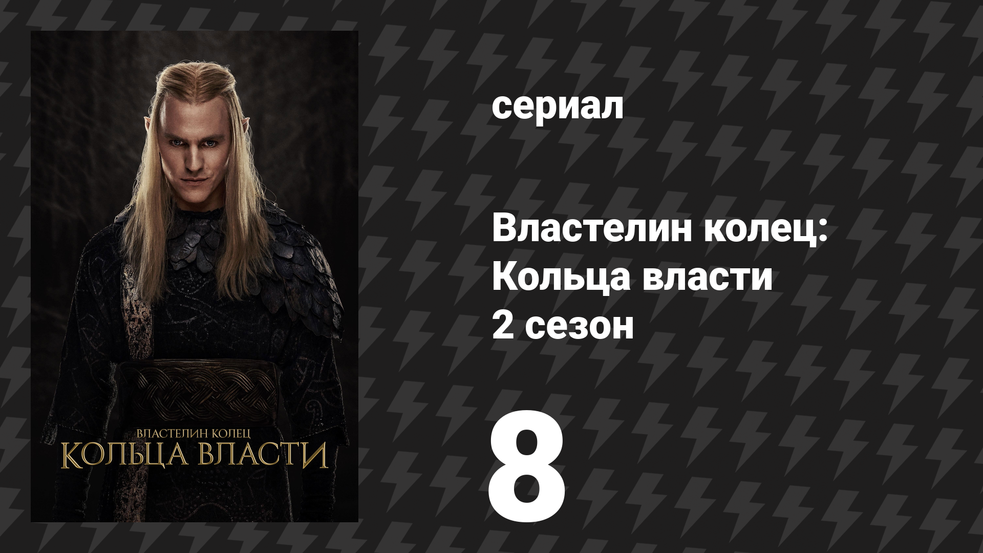 Властелин колец: Кольца власти 2 сезон 8 серия «Пламя и тень» (сериал, 2024)