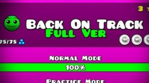 [ SuperDino ] Geometry Dash Back On Track Full Version 2.2