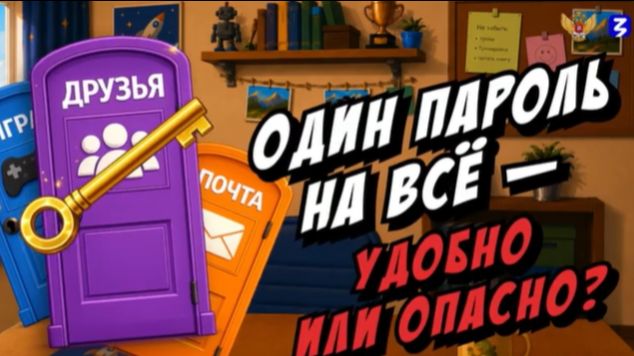 2026-08-17. РО «Знание» - Один пароль на все сайты: удобно или опасно