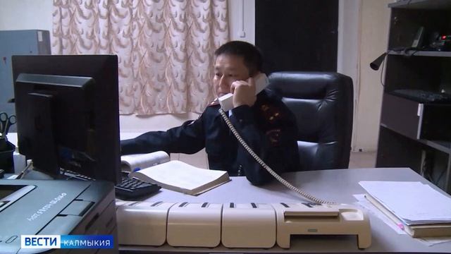 Вести Калмыкия. ️В Лаганском районе задержали рабочего за кражу из квартиры нанимателя