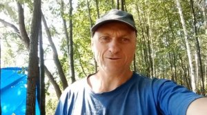 15.08.2026. Ну наконец то, добрались с Мишей на косу - установили опоры нового каркаса для тента!