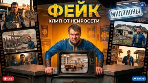 ФЕЙК 📺 Когда телевизор говорит одно, а за окном другое (нейроклип)