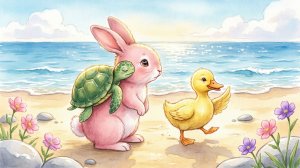 Серия - 13, Истории Кролика и Утки: Дорога к морю