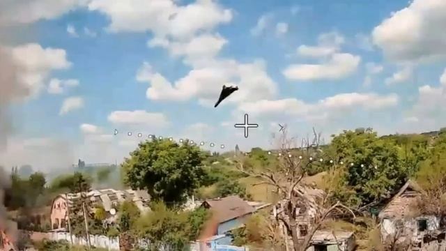 🔴Красивые кадры. Прилёт «Гераней» в объективе «FPV-дрона».🔴