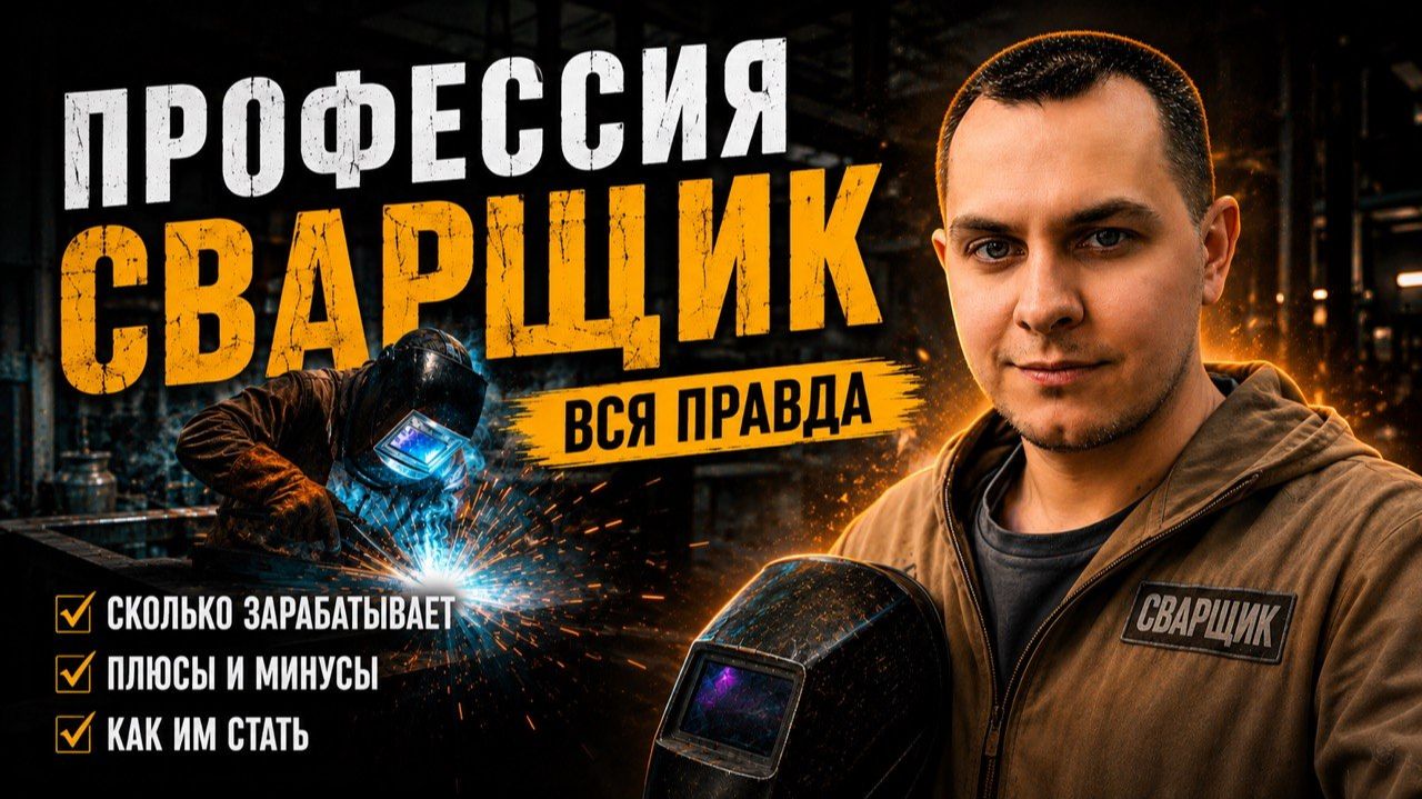 🔥Профессия Сварщик, плюсы и минусы.🔥