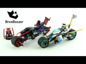 Lego Ninjago 70639 Уличная гонка Змеиного Ягуара — Сборка Lego