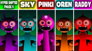 INCREDIBOX SPRUNKI: HYPER SHIFTED 4 ⚡ НО ВСЕ — PINKI 💖, SKY 🌌, OREN ⚔️, RADDY 🎤! 🔄🌀