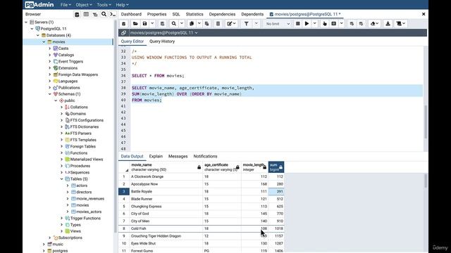 12 5. Running Totals Using Window Functions