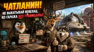 Чатланин! Не выкатывай пепелац, из гаража без гравицапы!